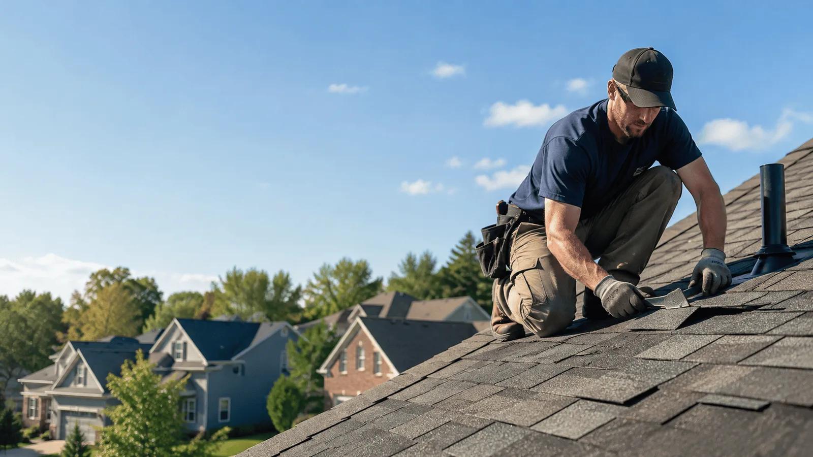 Roof Leak Repair in Vanderbilt, MI near me